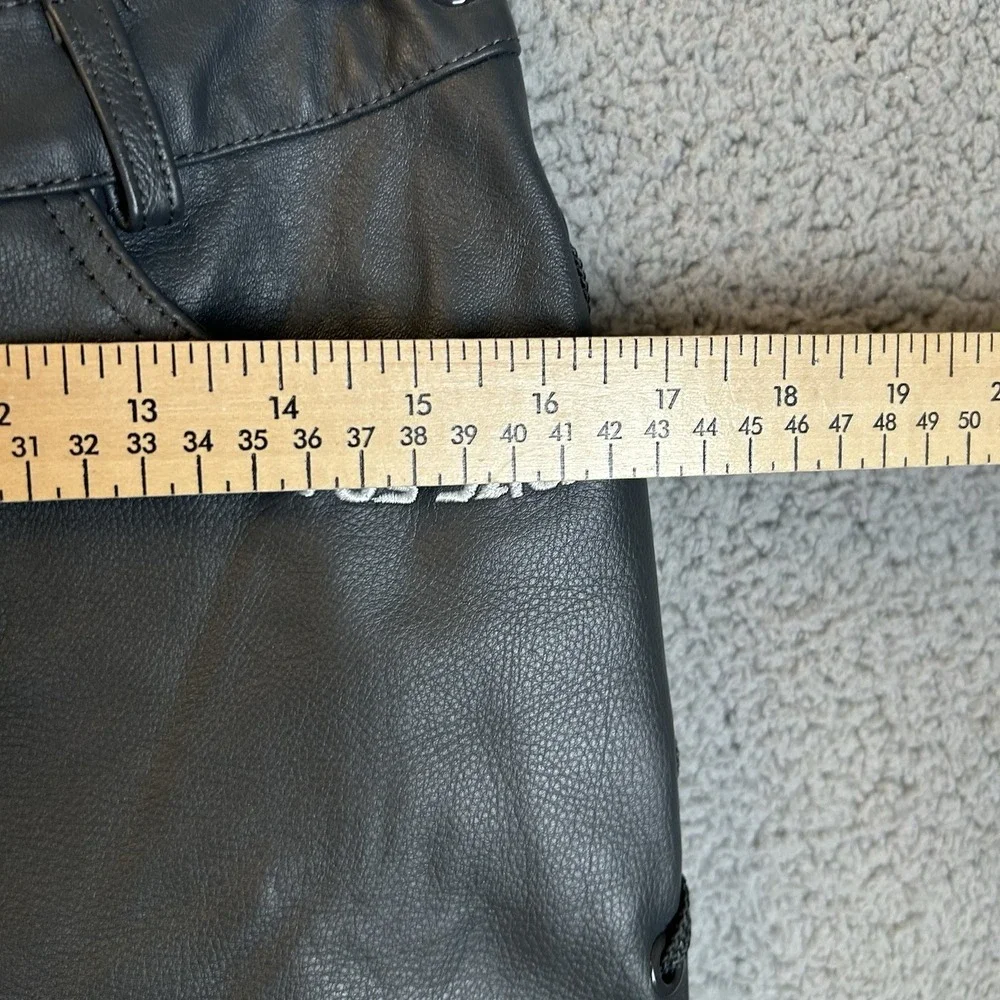 CACTUS JACK Leather Pants Women's Size 4 Flair Travis Scott X Nike Air Jordan